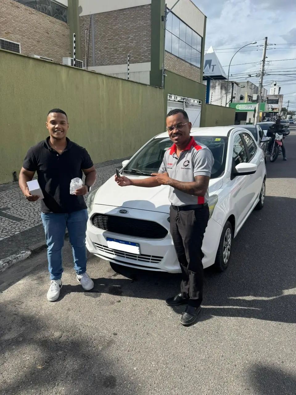 Entrega realizada pela Cápua Consórcios