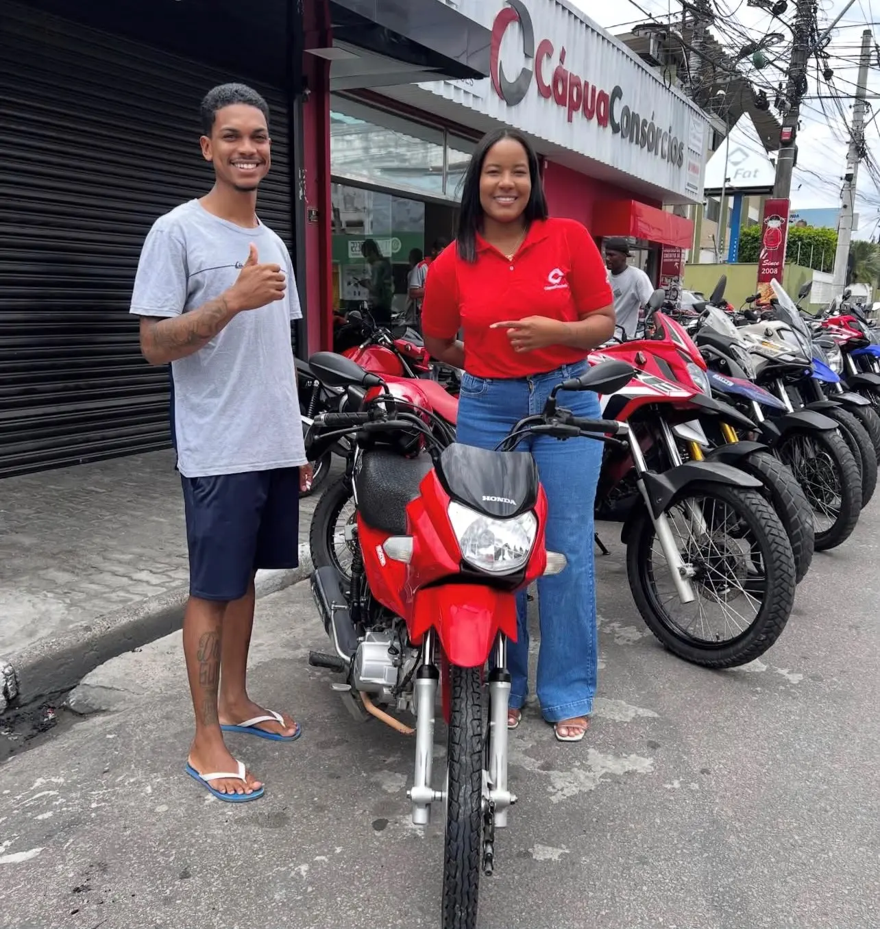 Entrega realizada pela Cápua Consórcios