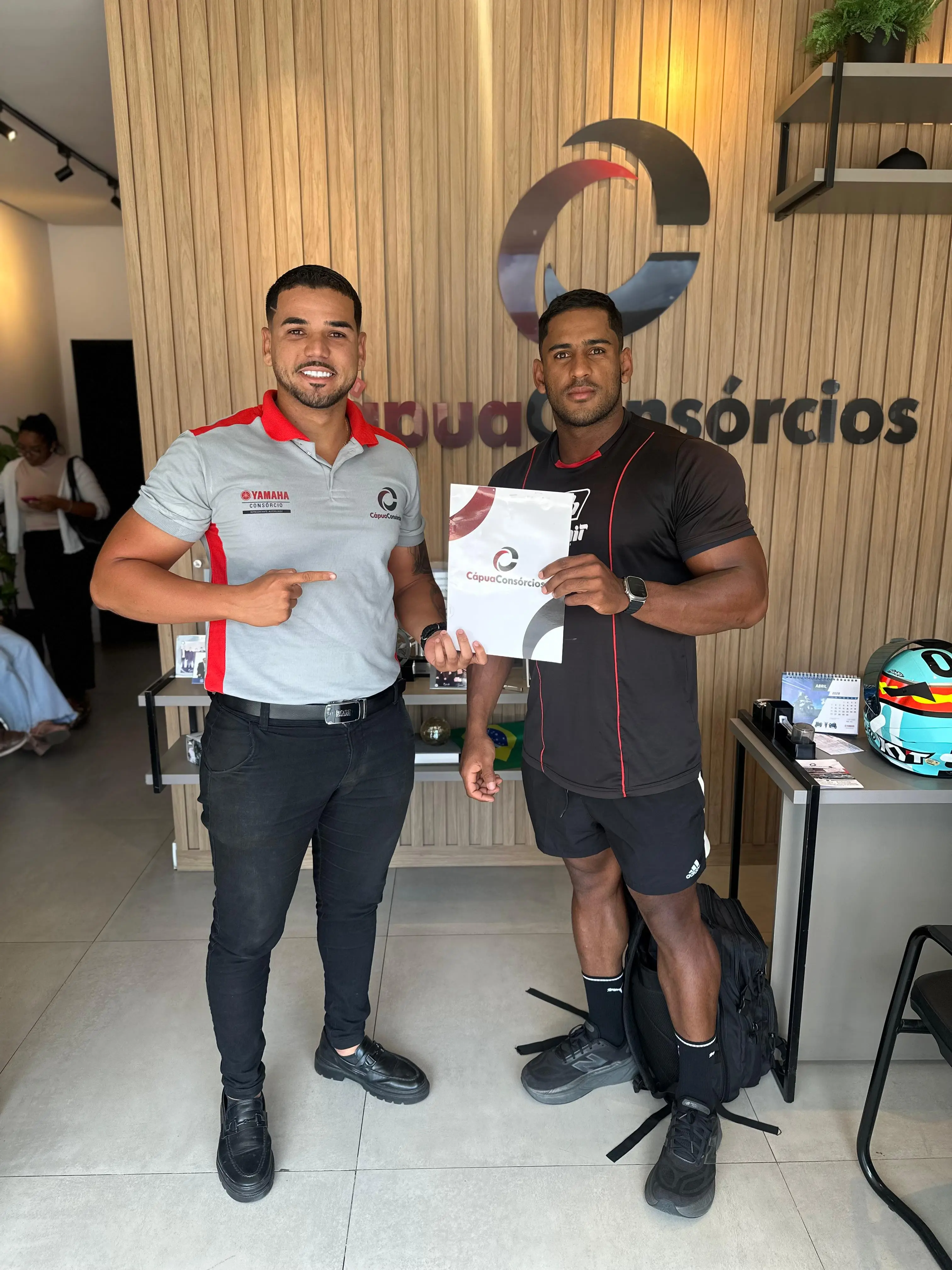 Entrega realizada pela Cápua Consórcios