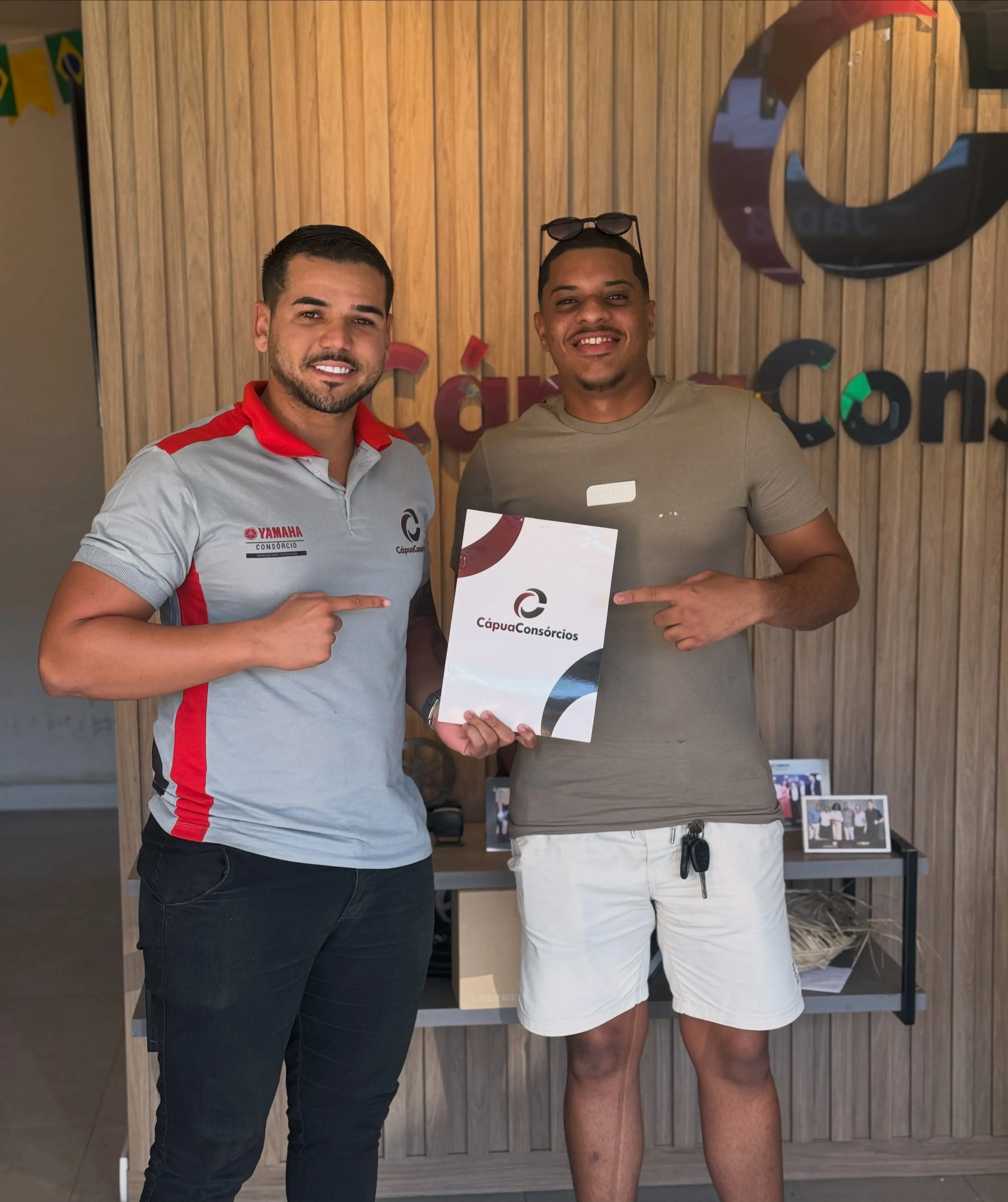 Entrega realizada pela Cápua Consórcios